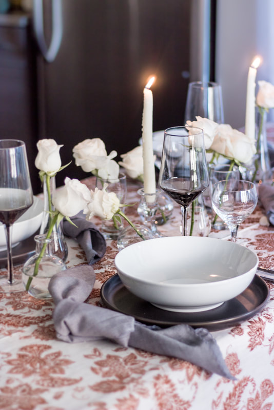 Modern and Winter Table Decorations