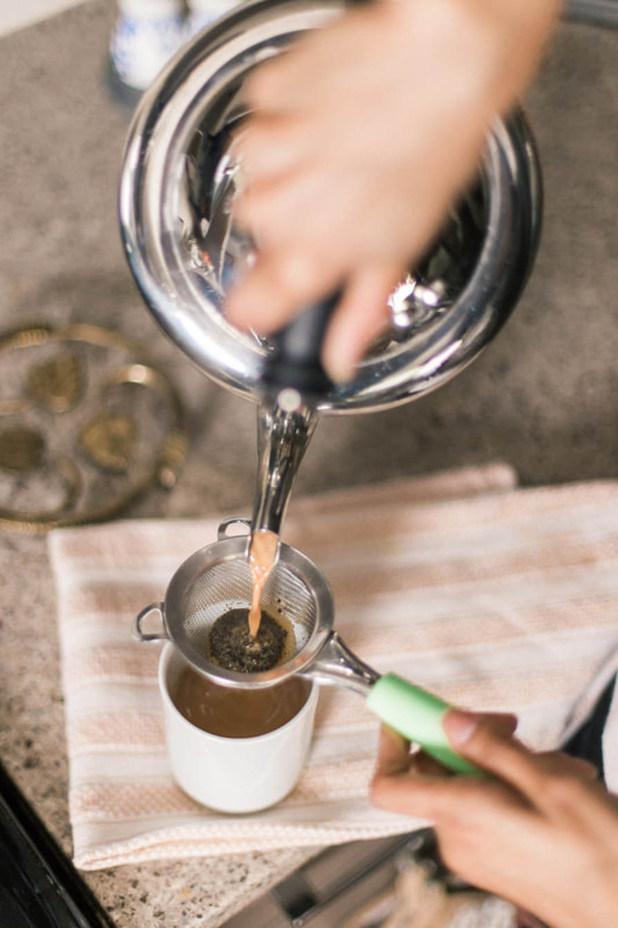 Chai Latte Tea Recipe using loose leaf tea