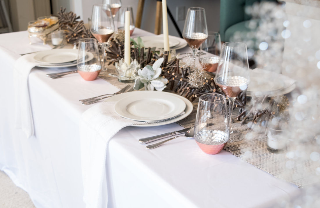 Holiday Entertaining and Styling Tips and Inspiration for Newly Weds and Couples